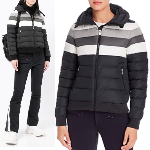 Perfect Moment Queenie Down Coat Jacket, Black Rainbow Size XS New w/Tag - Picture 15 of 15